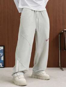TOKVUE Men's Casual Versatile Loose Fit Sweatpants - Grey - View 4