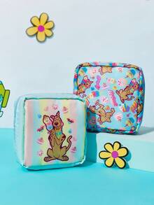 SCOOBY-DOO X Joivida Kantong Pembalut – Tas Penyimpanan Menstruasi Lucu dari Poliester untuk Anak Perempuan & Wanita - MultiWarna - View 1