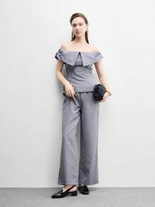 CUCCOO BIZCHIC 女款方跟黑色鏡面時尚簡約高跟鞋 後扣帶樂福鞋 度假穿搭 百搭舒適 通勤穿著 老錢風女鞋 - 鏡面黑色1 - 查看 6