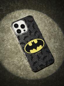 Batman X Joivida 1Pc Stylish Printed Protective Phone Case Fashionable Cartoon Pattern Design, Shockproof & Anti-Fingerprint, Lightweight And Durable For Everyday Use, A Cool Accessory To Match Your Vibe - Multicolor - View 2