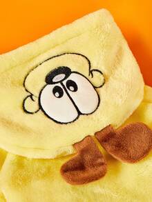 GARFIELD | PETSIN 1 Piece Of Cat And Dog Universal Clothing, Cute Yellow Cartoon Plush Cosplay, Suitable For Small Dogs, Warm Hooded Sweatshirt, Comfortable Style - Yellow - View 9