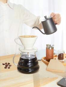 Cirelle Ceramic Pour-Over Coffee Dripper - Conical Filter Funnel, Manual Brewing Cone For Home Barista, Housewarming & Holiday Gift - Multicolor - View 6