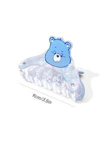 SHEIN X Care Bears 可愛雙面3D熊造型髮夾，適合女性 - 彩色 - 查看 5