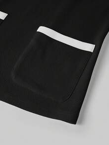 TaskEZ Conjunto de Uniforme Médico, Conjunto de Uniforme de unicolor Minimalista de Manga Corta y Pantalones para Uso Diario - Multicolor - Ver 8