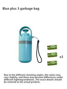 Pet Waste Collector - Portable Outdoor Garbage Bag - Dog Waste Collector With Six Claws - Slob Disposal Dispenser - View 5