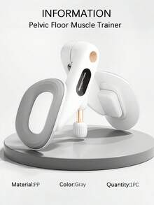 1pc Pelvic Floor Muscle Trainer, Kegel Exercise Device For Postpartum Recovery, Thigh & Leg Toning Home Yoga Fitness Equipment - Multicolor - View 9