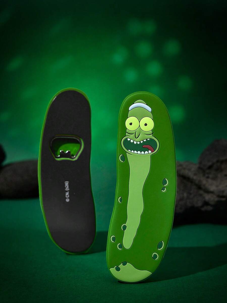 Rick and Morty X POKOJA LAND 1個卡通收納袋,零錢包 & 休閒手提包,柔軟且便攜,適合旅行 & 日常使用。適合青少年、女性 & 男性。生日、週年紀念或返校的可愛禮物 - 均碼 - 查看 1