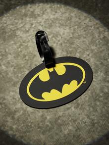 Batman X Joivida 1pc Travel Luggage Tag, Cool Cartoon Print, PVC Material, Clear ID Display Window, Long-Lasting Design, Backpack Tag Label, For Frequent Flyers, Makes Luggage Easy Spot - Multicolor - View 5