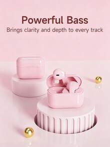 Teckwe Wireless Earphones, In-Ear, Noise Proof, Super Long Battery Life, TWS Touch Control Stereo Sports Earbuds, Available In Multiple Colors, Essential For Daily Use - View 2