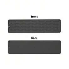 1 Drying Mat, Heat-Resistant Silicone Mat, Quick-Drying Dish Mat, Extended Silicone Draining Mat, Kitchen Heat-Insulation Mat, Trivet, Non-Slip Dish And Cup Mat - Multicolor - View 12