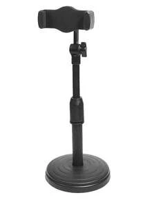 1pc Foldable Phone/Tablet Stand, Adjustable Carbon Steel Holder, 360° Rotating Base, Easy Storage, Suitable For Desk And Bedside, Slouchy Bracket For Phone And Tablet - Multicolor - View 6