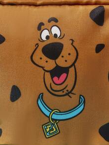 SCOOBY-DOO X Joivida 1 Pc Multifunctional Storage Bag With Fun Pattern, Polyester Material, Lightweight Easy Carry, Portable Compact Design, Purse Insert Daily Use, For Travelers, Versatile Multi-Purpos - dark - View 2
