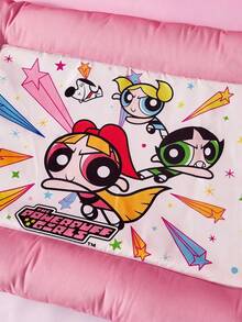 THE POWERPUFF GIRLS X PETSIN 1個 三個酷女孩星星印花寵物窩，保暖厚實，防掉毛，柔軟寵物床適用於貓狗，適合客廳、臥室，生日或週年紀念的舒適禮物 - 彩色 - 查看 5