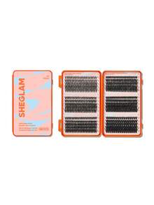 SHEGLAM Lash Pages Feisty 濃密睫毛叢 品牌美妝化妝品 適合女士與女孩 - 黑色 - 查看 5