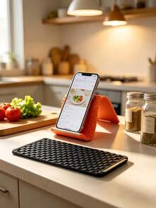 Dudukan Ponsel Lipat Multifungsi, Braket Portabel Anti-Selip, Ideal untuk Meja Kantor, Dapur, Perjalanan, dan Penggunaan di Mobil - MultiWarna - View 4