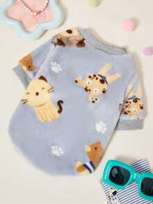 PETSIN Cartoon Animal Print Casual Warm Comfortable, Autumn/Winter - Multicolor - View 3
