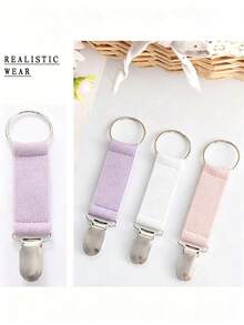 Canvas Hat Clip For Backpack Travel,Multi Color Metal Key Ring & Strong Clamp, Portable Cap Keeper For Handbag Suitcase Back To School Accessory - Multicolor - View 7