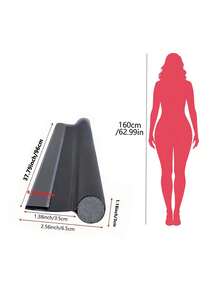 1PC Leatherette Self Adhesive Door Bottom Seal Strip Windproof Dustproof Soundproof Insect Blocking Gap Weatherstrip For Bedroom Home Indoor Daily Household Noise Reduction Decorative Door Accessory - Single-sided Seal - View 3