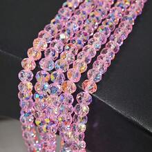 60顆 4/6/8mm 奧地利品質亮面平底水晶珠,帶孔,適用於DIY手鍊與手機配件 - 彩色 - 查看 5