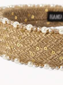 Opalesca Premium Headband - coffee color - View 7