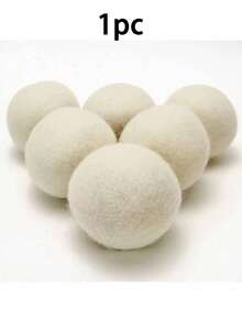 Set Of 1/2 Dryer Balls - Handmade, Reusable New Zealand Organic Wool Laundry Balls For The Washing Machine. Helps Reduce Drying Time And Wrinkles, Comes With A Natural Scented Fabric Softener, Perfect For Laundry And Dryer Use. - Multicolor - View 6