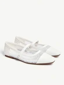 2019 Lace Mesh White 2 #