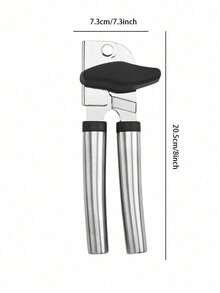 Haus Hana Multi Functional Stainless Steel Can Opener, Manual Powerful Can Opener, Bottle Opener, Household Can Opener Tool - View 7