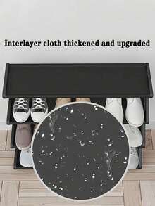1PC Z Shaped Shoe Rack Plastic Floor Standing Storage Shelf Multi Function High Capacity Easy Assemble Organizer For Home Dorm Living Room Bedroom Space Saving - Multicolor - View 10