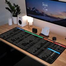 Large Shortcut Mouse Pad Word Excel PPT Hotkey Keyboard Shortcuts For Work Game Office Home Computer Accessory - Mouse Pad - View 11