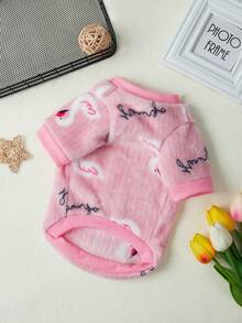 PETSIN 1 Pc Flannel Pet Swan Cartoon Patterned Without Cap - Multicolor - View 8