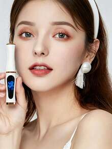 Teckwe Quick Heating Eyelash Curler, Electric Eyelash Curler Tool, Perfect Curling Eyelash Curler, Quick Curling And Long-Lasting Shaping, USB Rechargeable, Suitable For Home Travel, Women's Gift 300mAh Rechargeable Battery - Multicolor - View 2