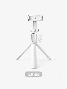 Teckwe Wireless Selfie Stick Tripod, Portable Cell Phone Stand With Remote Shutter, Back To School Essential For Vlog Live Streaming - Height: 0.7m - View 9