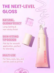 SHEGLAM Mirror Move ملمع شفاف متعدد الاستخدامات روج ملمع شفاه شفاف جلوس ماركة تجميل ومكياج للنساء والفتيات - متعدد الألوان - مشاهدة 3