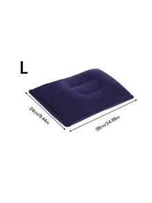 1/2 Outdoor Portable PVC Plush Inflatable Pillows, Camping Sleeping Bag Pillows, Nap Pillows - Multicolor - View 11