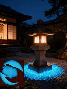 5000顆夜光石 彩色發光裝飾鵝卵石 多色可選 防水適用於景觀花園 後院草坪 小徑 魚缸 花盆 節日裝飾 - 均碼 - 查看 8