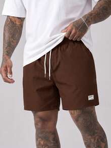 EASEVO Woven Casual Straight Leg Shorts (Plus Size), Vacation, Father's Day Gifts - View 1