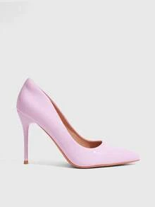 CUCCOO SZL Classic Light Pink High Heel Pumps For Women - Light pink 1 - View 2