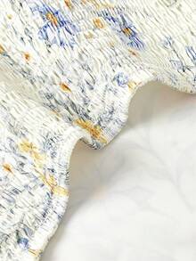 SHEIN MOD 女士印花休闲百搭日常吊带背心 - 彩色 - 查看 5