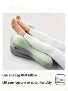 Adjustable Detachable Backrest Pillow, Ergonomic Memory Foam Bed Wedge Pillow With Leg Elevation Wedge Support, Inclined Support, Suitable For Back Support, Reading, Etc., Suitable For Bed, Sofa, Travel, Home Bedroom Essential - Multifunctional Pillow - View 7
