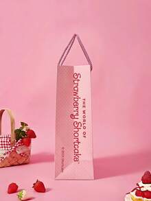 Strawberry Shortcake X POKOJA LAND 紙製手提袋，適合節日禮品包裝 - B - 查看 3