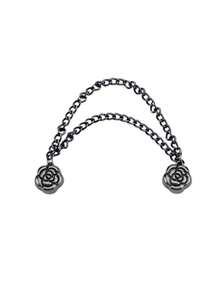 Boucle de fixation magnétique réglable pour manches, boucle de taille magnétique, accessoire de raccourcissement de T-shirt, boucle de pied de jean, boucle multifonctionnelle sans aiguille, convient pour les accessoires de vêtements de jambes de pantalon, manches, jupes et robes. - multicolore - Voir 4