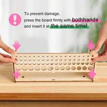 Wooden Paint Brush Holder, 67 Holes Artist Brush Storage Rack, Desktop Organizer Caddy For Paintbrushes, Pens, Pencils & Art Craft Supplies - one size fits all - View 6