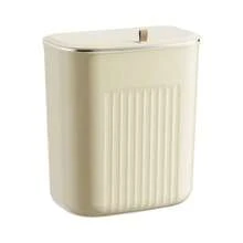 1PC Kitchen Trash Can, Household Wall-Mounted, Large Capacity, Living Room, Bathroom, Toilet With Lid, Large Capacity In The Gap - wall mounted - View 5