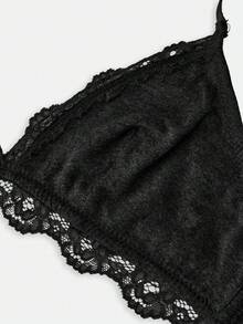 SHAPORA 女款蕾絲拼接內衣套裝 2件組 - 彩色 - 查看 12