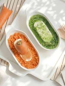 Haus Hana 1pc Ceramic Ginger Grater Plate, Manual Garlic Grinder For Ginger Paste, Garlic Puree, Handheld Garlic Mincer With Ceramic Surface, Kitchen Tool For Grinding Ginger, Garlic, Onion, Wasabi - Multicolor - View 1
