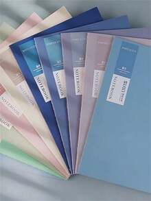 1 Set/4 Books A5 Notebook, 36 Pages, PortableNotebook, Minimalist Planner, Lined Workbook,Suitable For Carrying In Bag, Can Be Used For Notes,School Supplies, Meeting Minutes, Student CampusAssignments, Office Supplies, Back ToSchool Supplies - multicolor - View 8