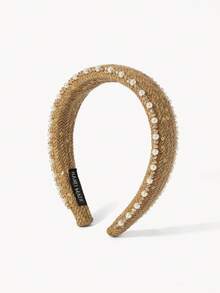 Opalesca Premium Headband - coffee color - View 2