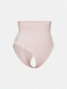 SHAPORA 女款純色休閒日常穿著塑形三角內褲 - 淺粉色 - 查看 3