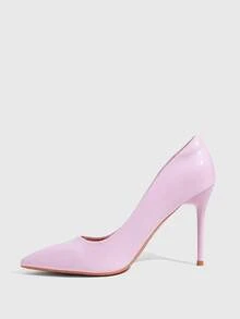 CUCCOO SZL Classic Light Pink High Heel Pumps For Women - Light pink 1 - View 4