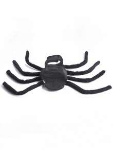PETSIN 1 buah Kostum Halloween Hewan Peliharaan Lucu dengan Desain Laba-laba Kreatif untuk Kucing, Anjing, dan Anak Anjing Kecil - Hitam - View 7